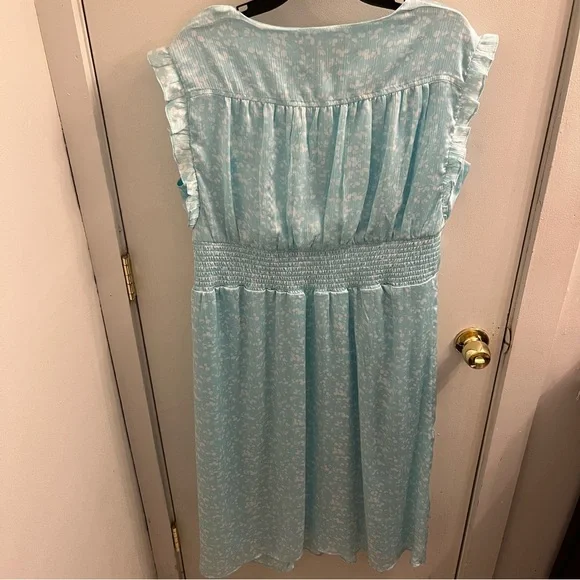 DKNY Printed Midi Dress Size 16 - Picture 7 of 7